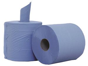 100% recycled blue roll