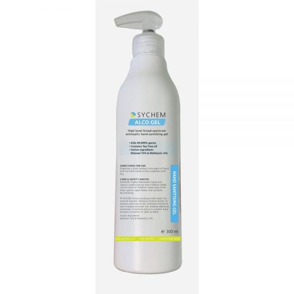 Sychem Hand Sanitiser Gel 75% Alcohol