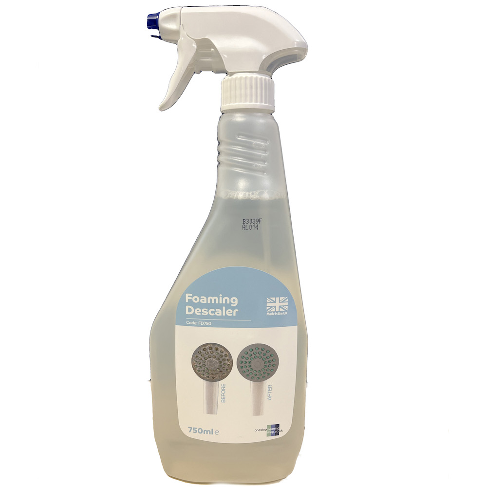 remove limescale with our Foaming Descaler
