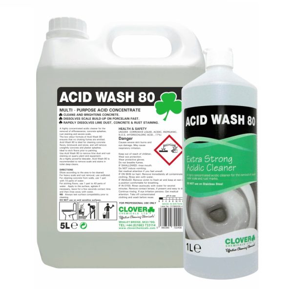 Acid Wash 80 - Extra Strength Acidic Cleaner