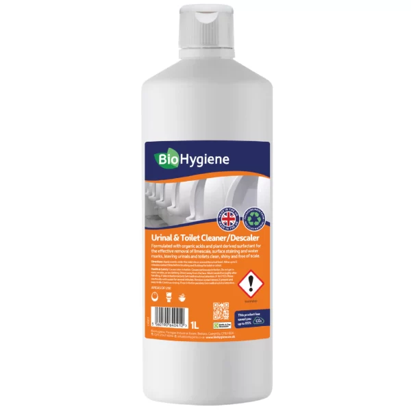 1L BioHygiene Urinal & Toilet Cleaner and Descaler