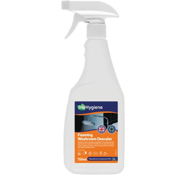 6 x 750ml BioHygiene Foaming Washroom Descaler Spray