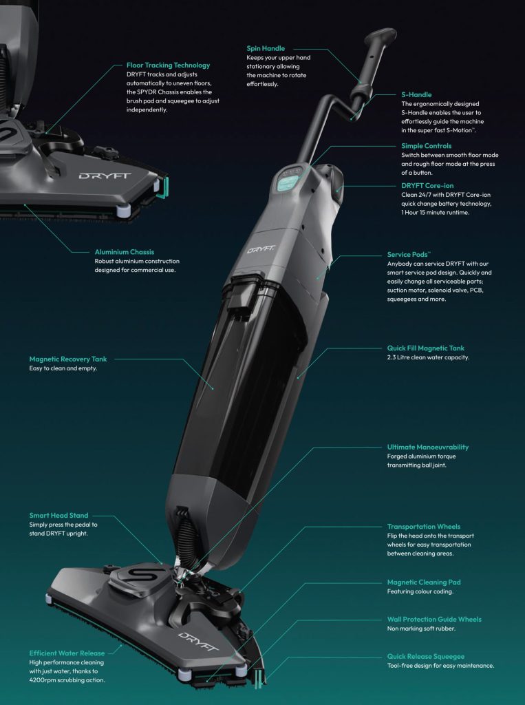 dryft scrubber dryer