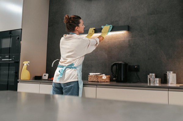 kitchen cleaning