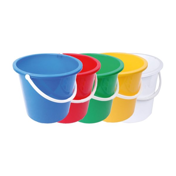 9L Plastic Pail - Various Colours