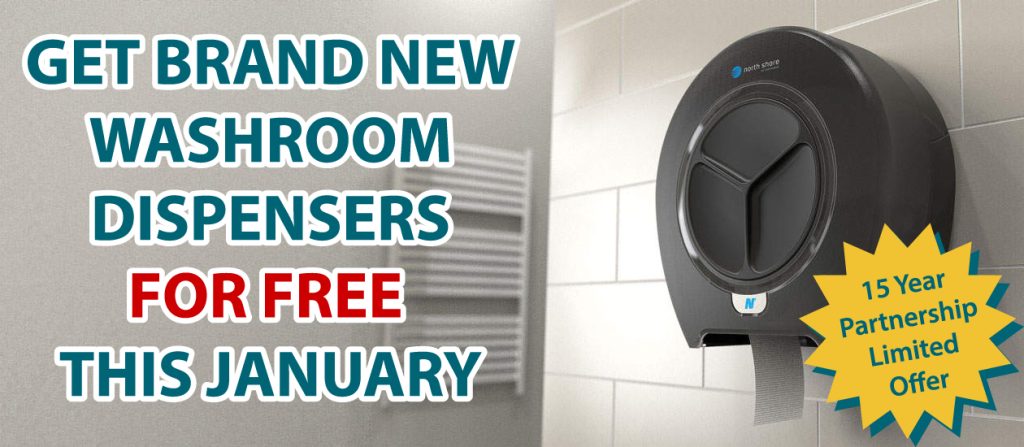 free washroom dispensers header